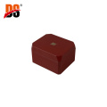 DS Handmade Gift box For Watch High Glossy Red Box Watch With Logo Watch Box Cases